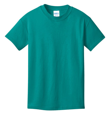 Port & Co Youth Core Cotton Tee. PC54Y