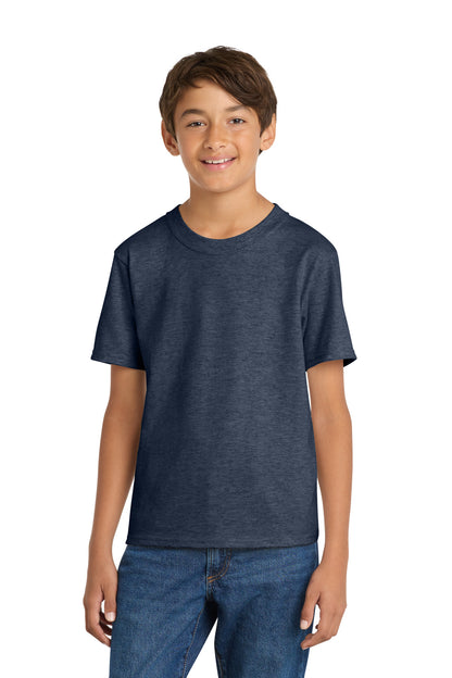 SanMar PC54Y_heathernavy_model_front.jpg
