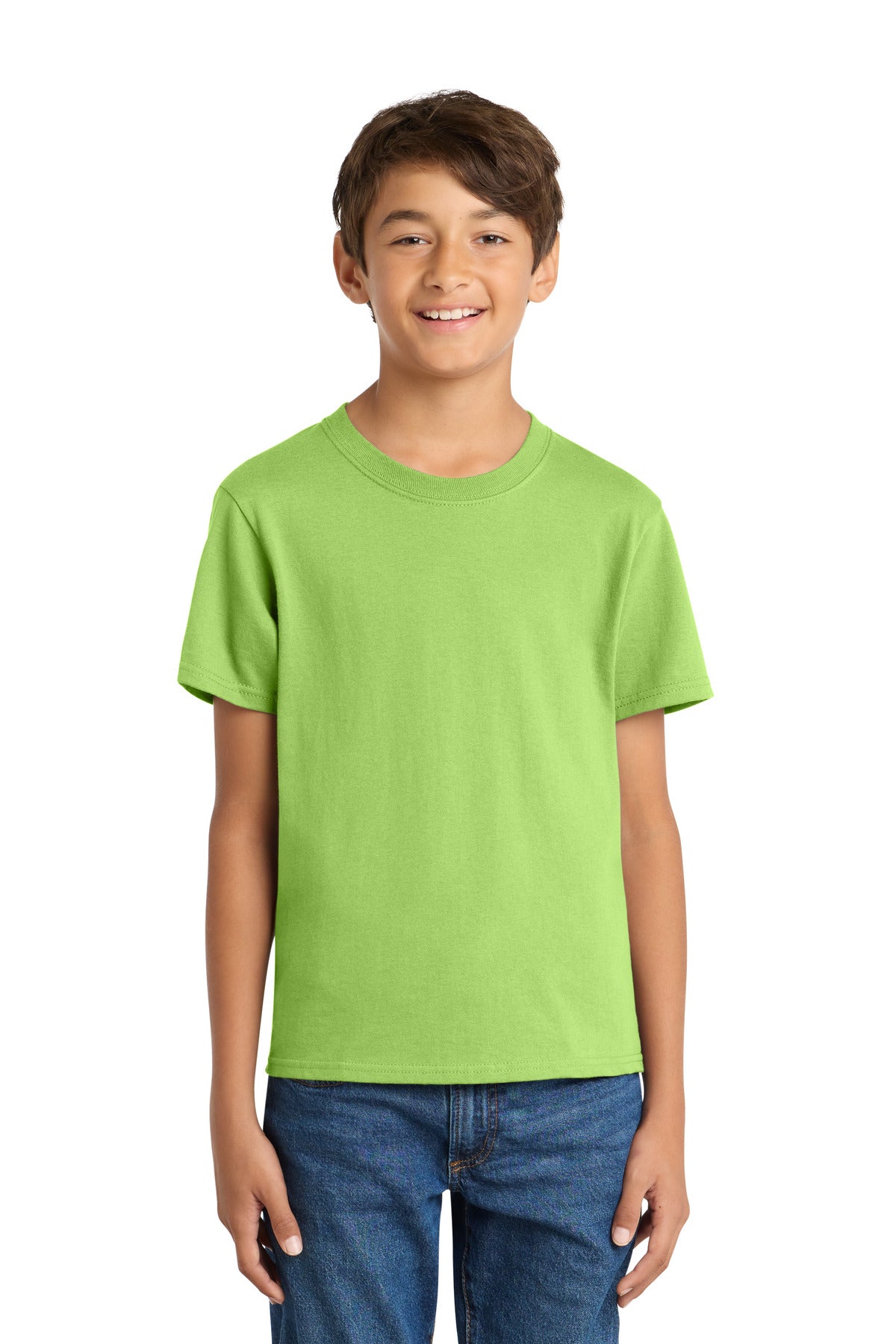 SanMar PC54Y_lime_model_front.jpg