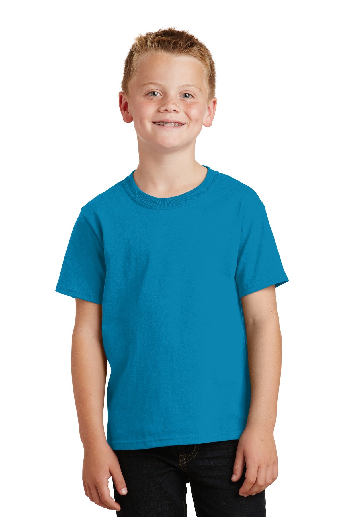 Port & Co Youth Core Cotton Tee. PC54Y