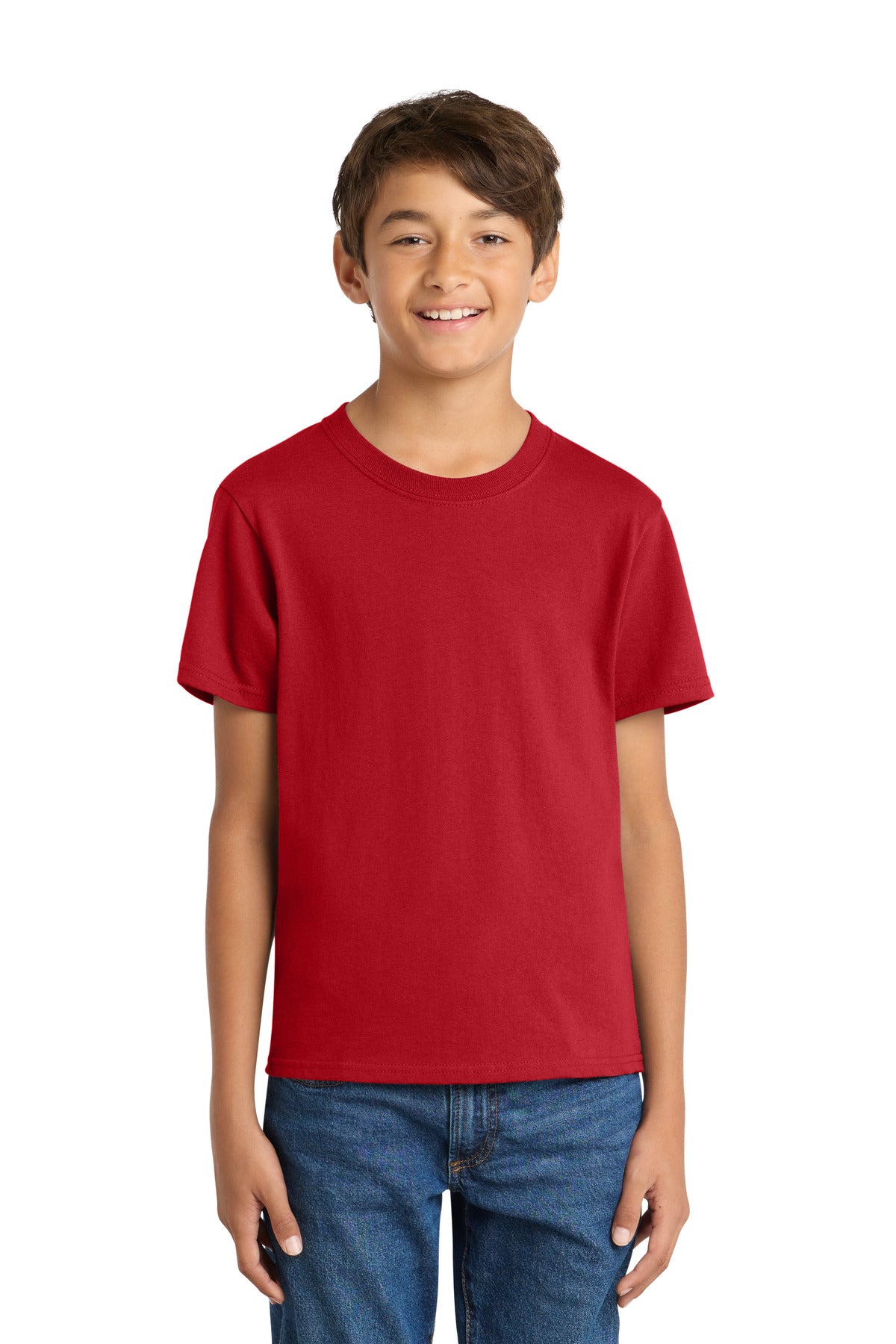 SanMar PC54Y_red_model_front.jpg