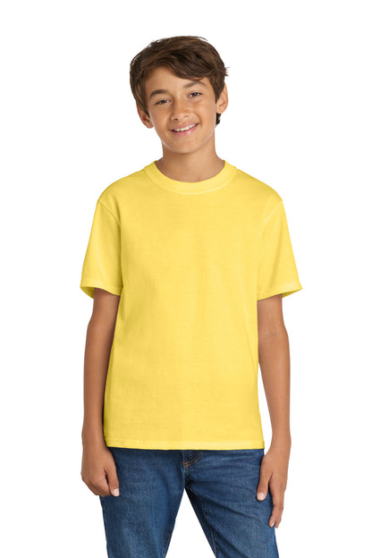 SanMar PC54Y_yellow_model_front.jpg