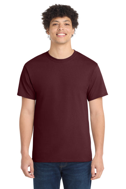 SanMar PC54_athleticmaroon_model_front.jpg