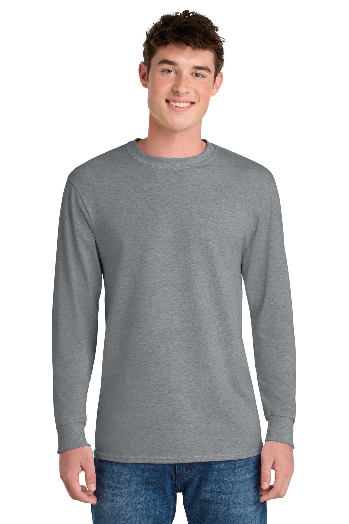 SanMar PC55LST_athleticheather_model_front.jpg