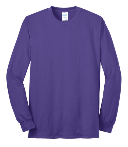 Port & Co Long Sleeve Core Blend Tee. PC55LS