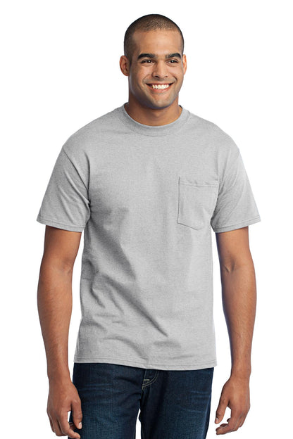 Port & Company Tall Core Blend Pocket Tee. PC55PT