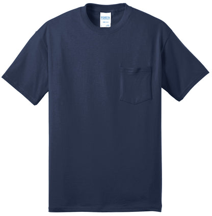 Port & Company Tall Core Blend Pocket Tee. PC55PT
