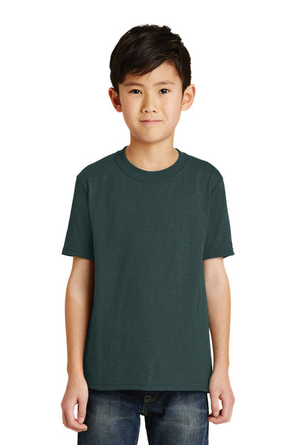 Port & Co Youth Core Blend Tee. PC55Y