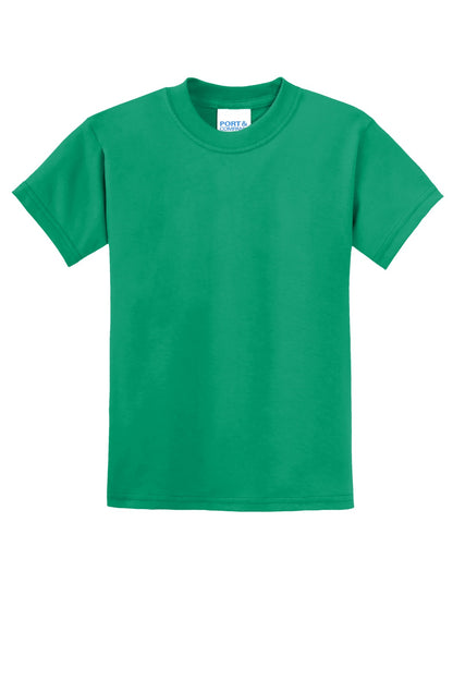 Port & Co Youth Core Blend Tee. PC55Y