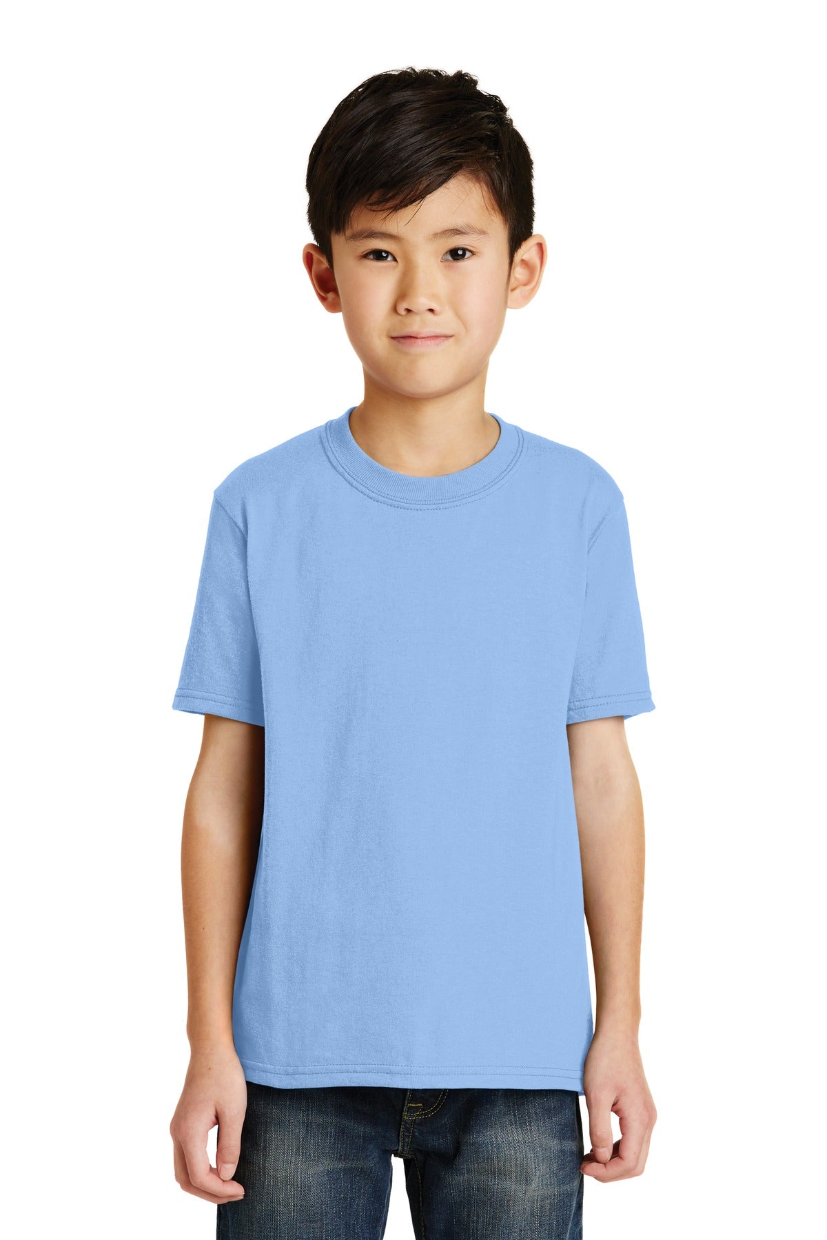 Port & Co Youth Core Blend Tee. PC55Y