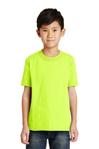 Port & Co Youth Core Blend Tee. PC55Y