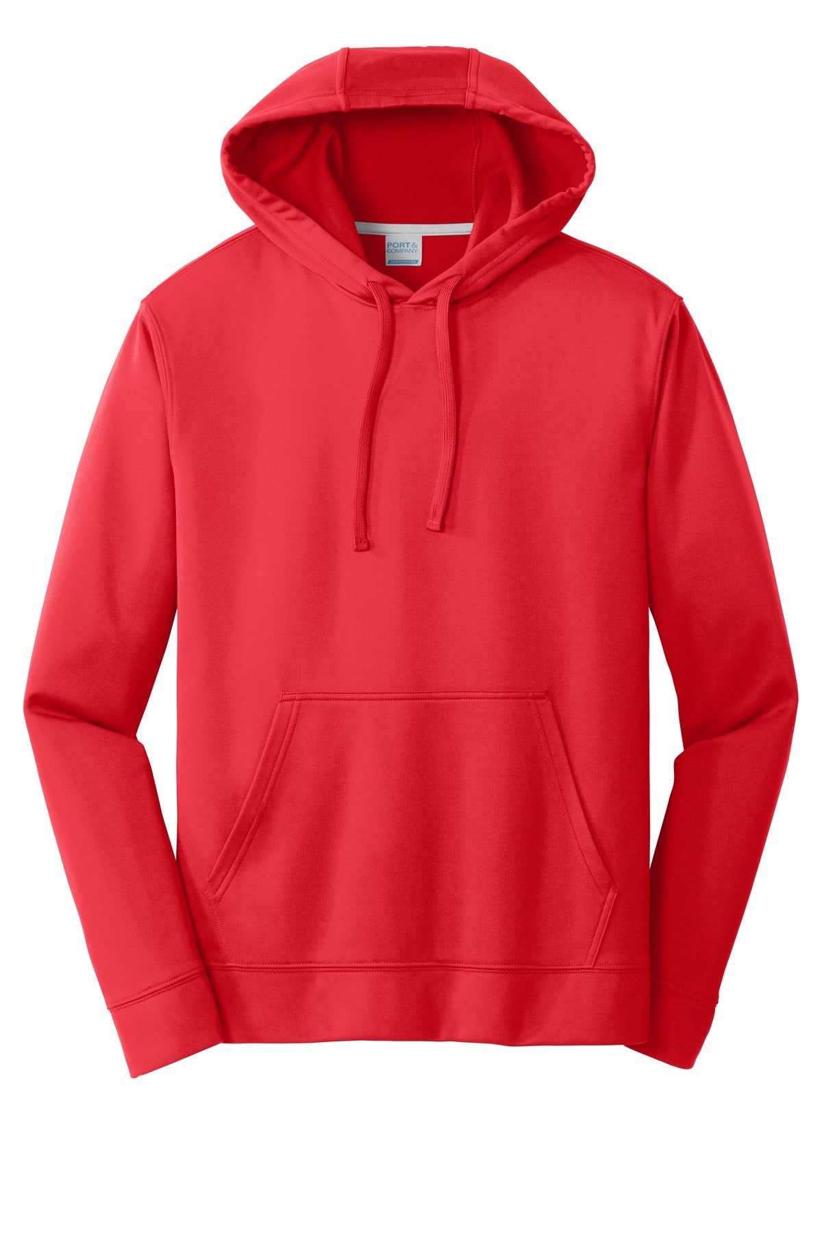 Port & Co Performance Fleece Pullover Hooded Sweatshirt. PC590H