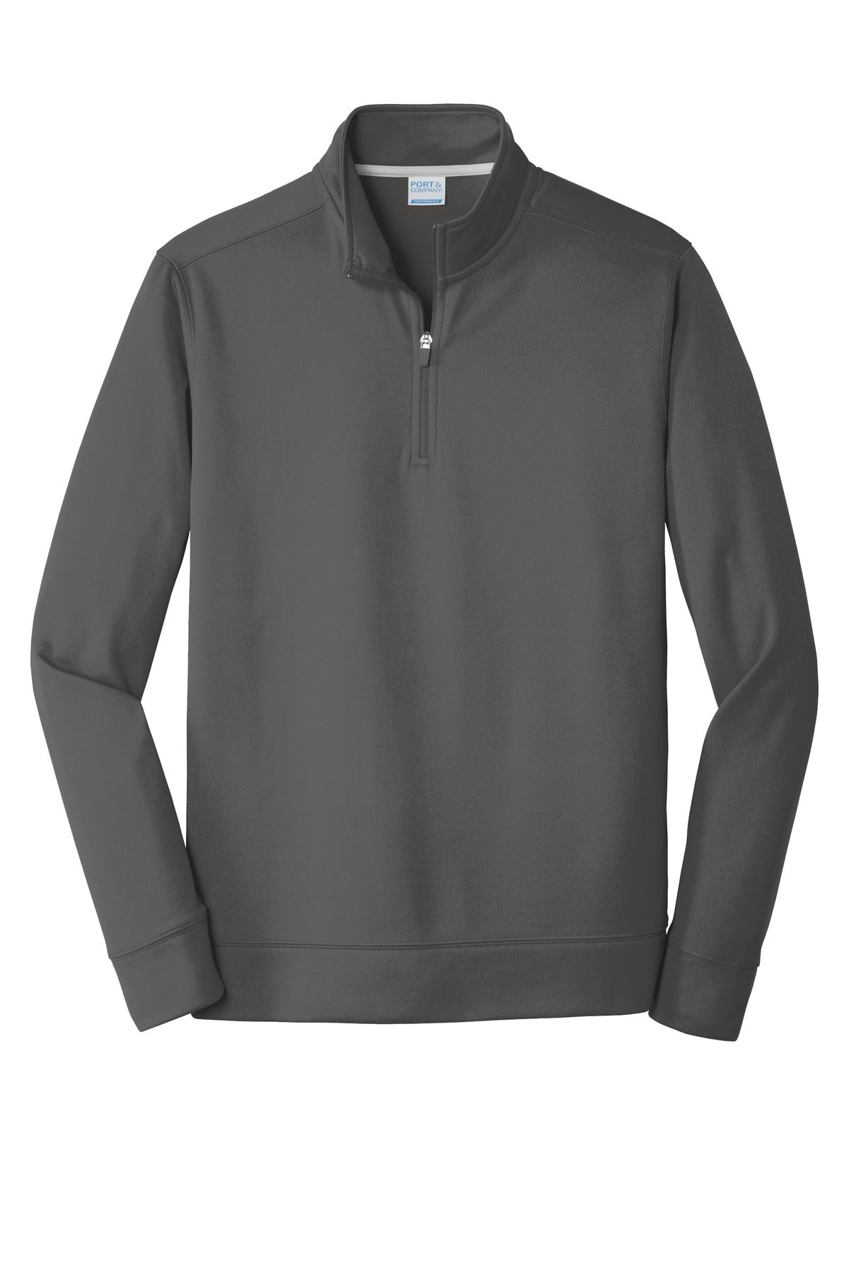 Port & Co Performance Fleece 1/4-Zip Pullover Sweatshirt. PC590Q