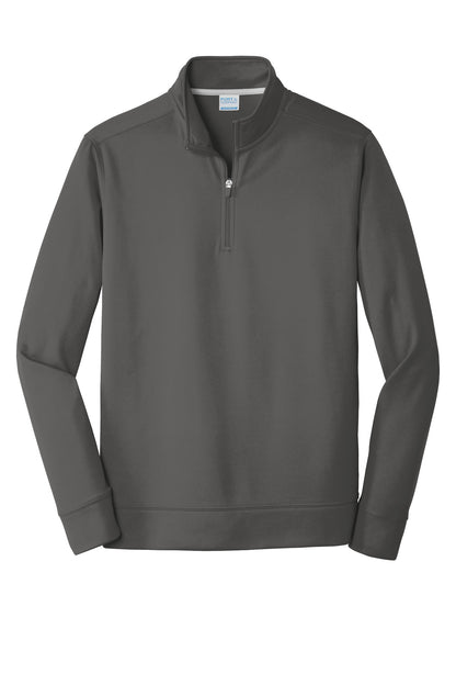 Port & Co Performance Fleece 1/4-Zip Pullover Sweatshirt. PC590Q