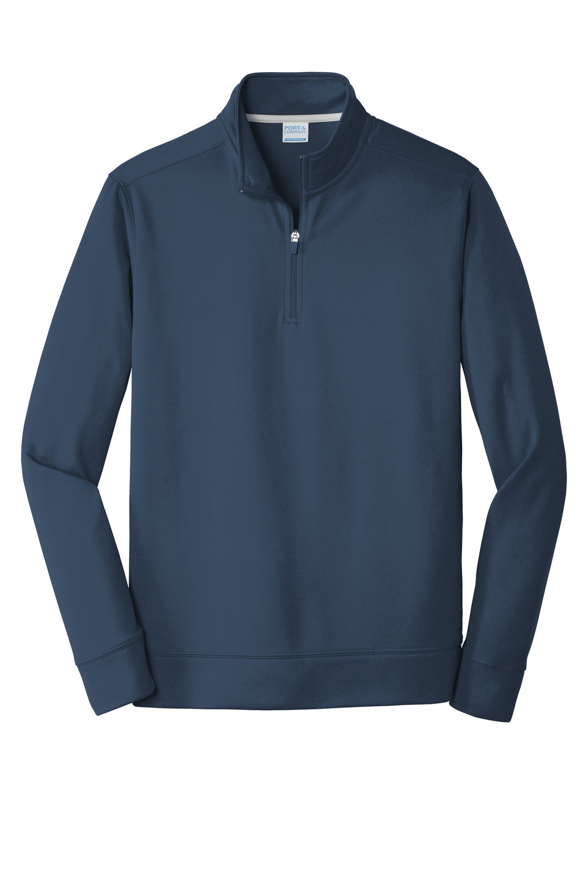 Port & Co Performance Fleece 1/4-Zip Pullover Sweatshirt. PC590Q
