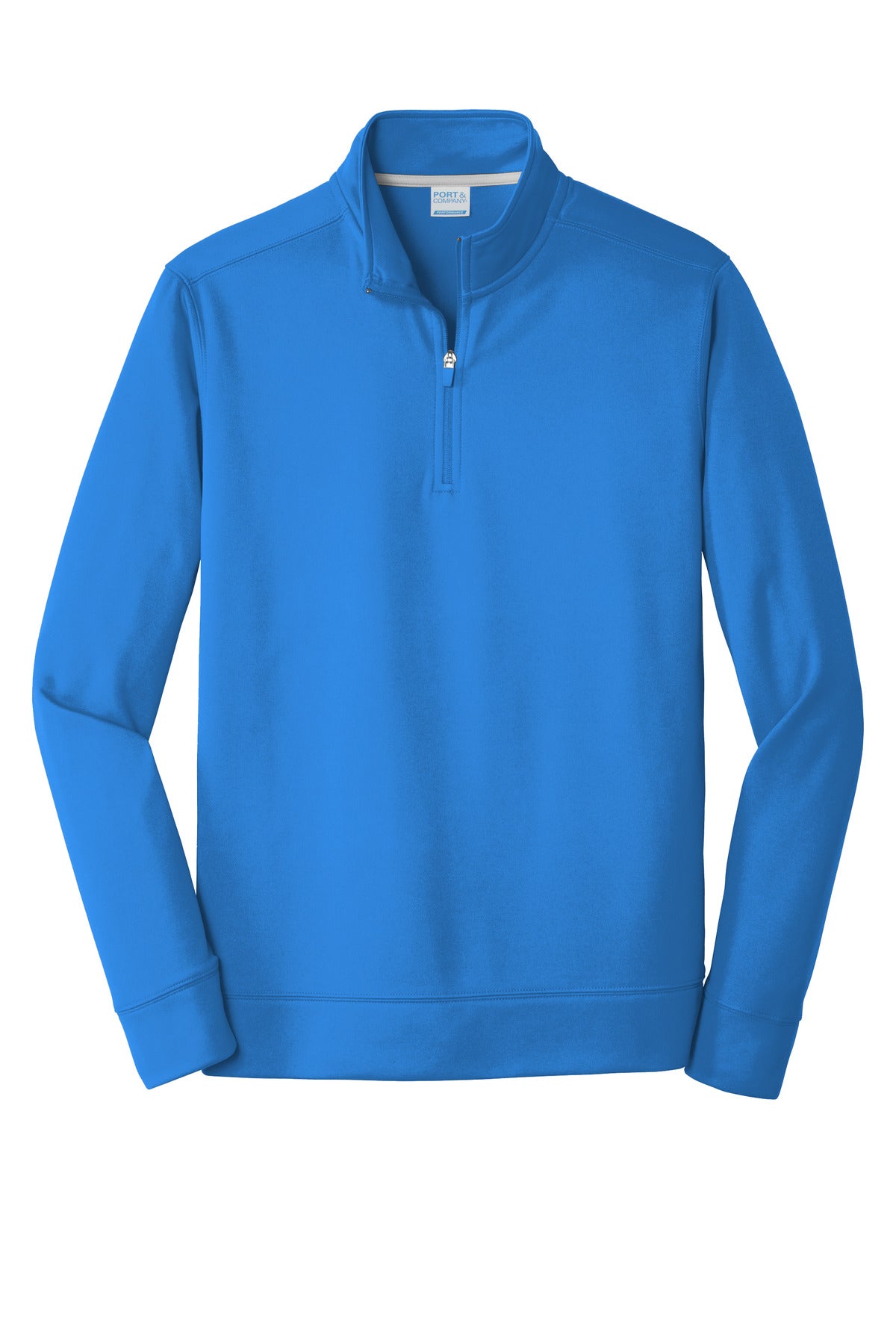 Port & Co Performance Fleece 1/4-Zip Pullover Sweatshirt. PC590Q