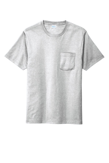 Port & Co Bouncer Pocket Tee PC600P