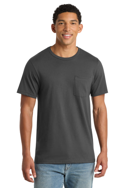 Port & Co Bouncer Pocket Tee PC600P