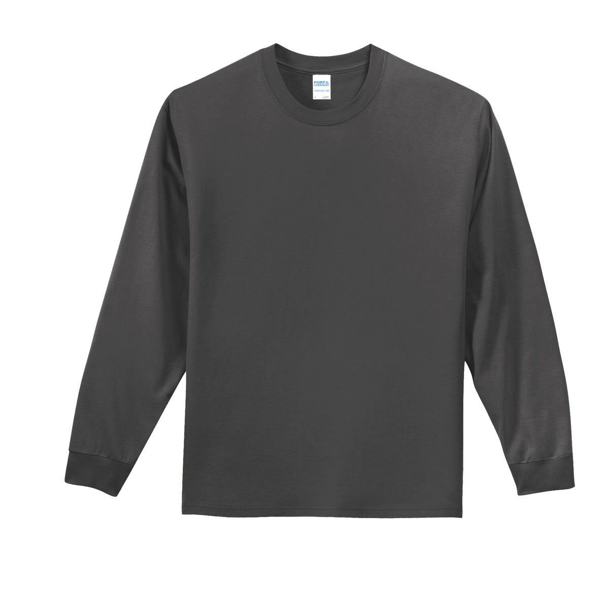 Port & Co Long Sleeve Essential Tee. PC61LS