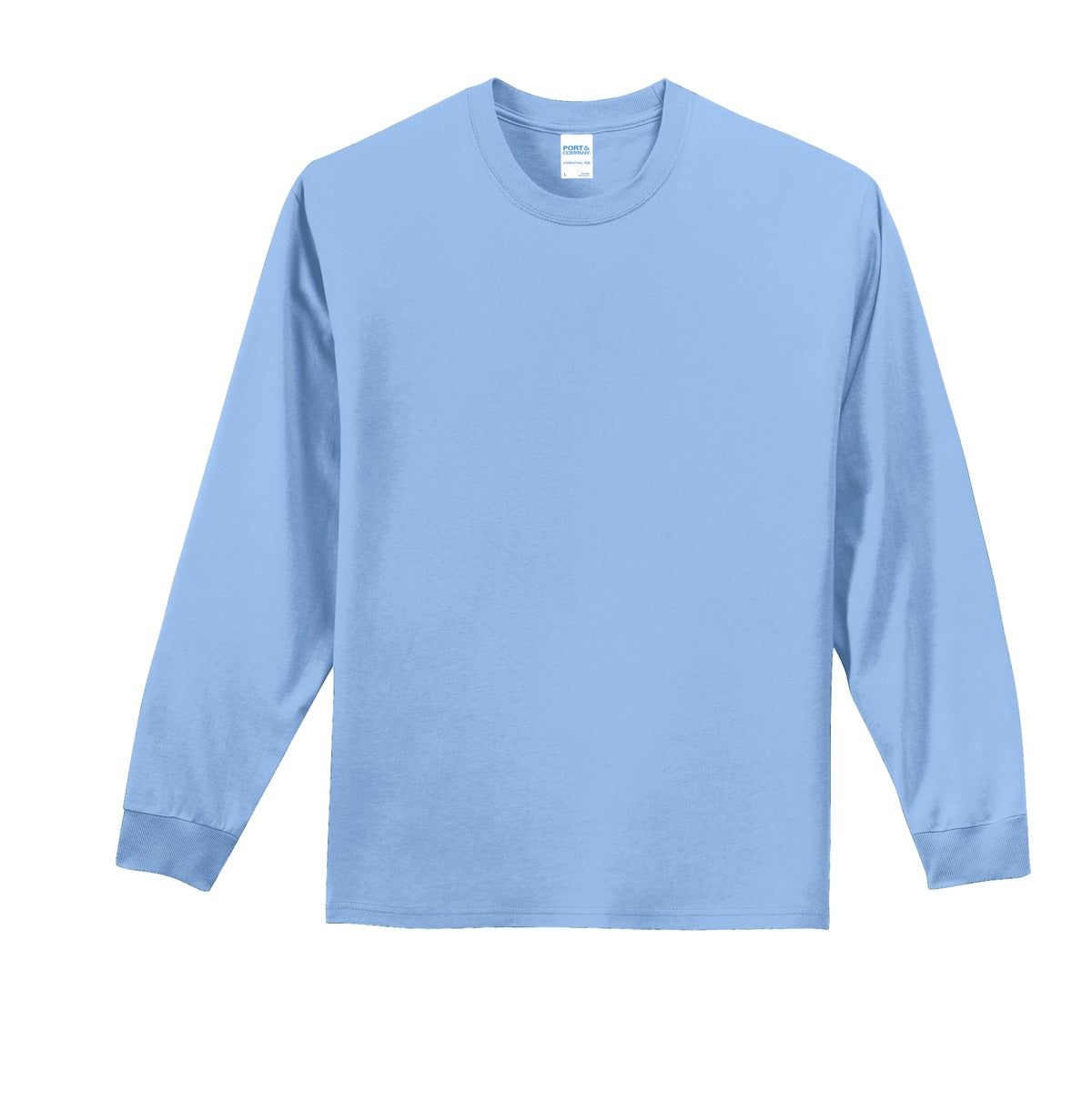Port & Co Long Sleeve Essential Tee. PC61LS