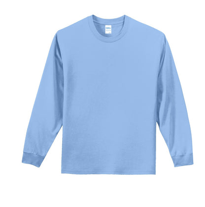 Port & Co Long Sleeve Essential Tee. PC61LS