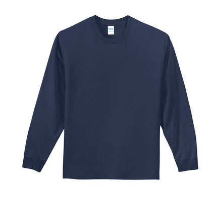 Port & Co Tall Long Sleeve Essential Tee. PC61LST
