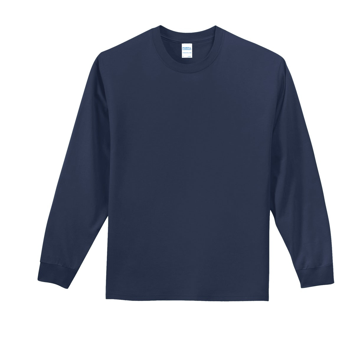 Port & Co Long Sleeve Essential Tee. PC61LS