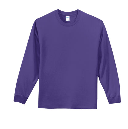Port & Co Long Sleeve Essential Tee. PC61LS