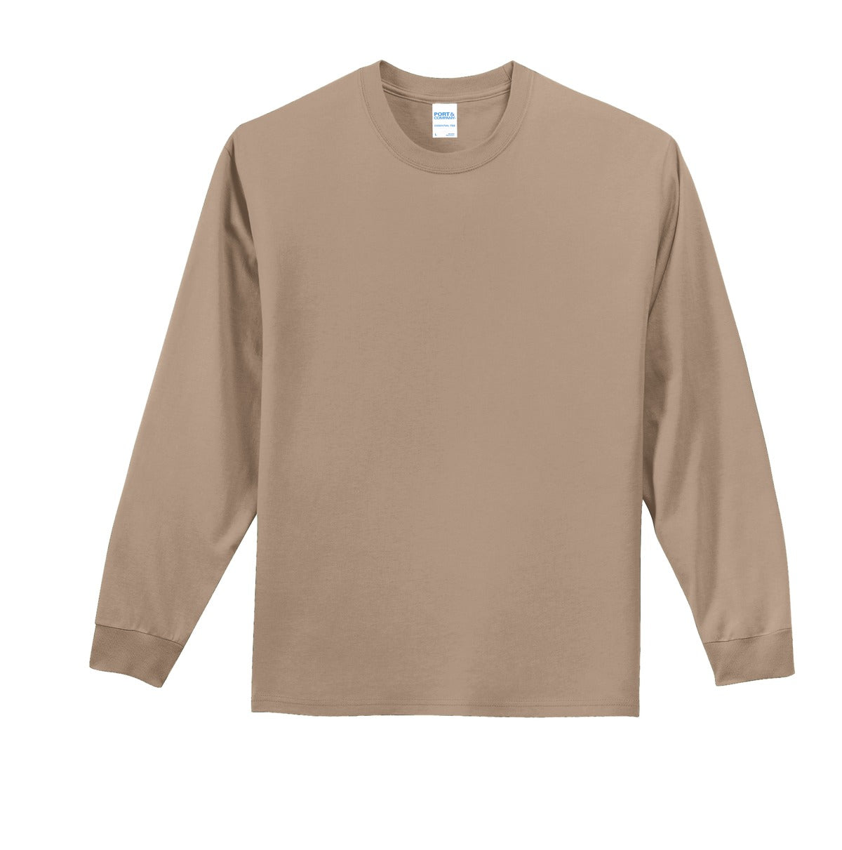 Port & Co Long Sleeve Essential Tee. PC61LS