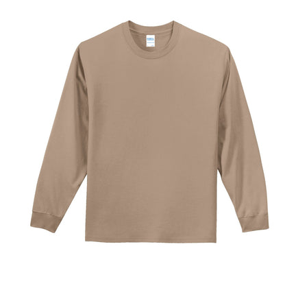 Port & Co Long Sleeve Essential Tee. PC61LS