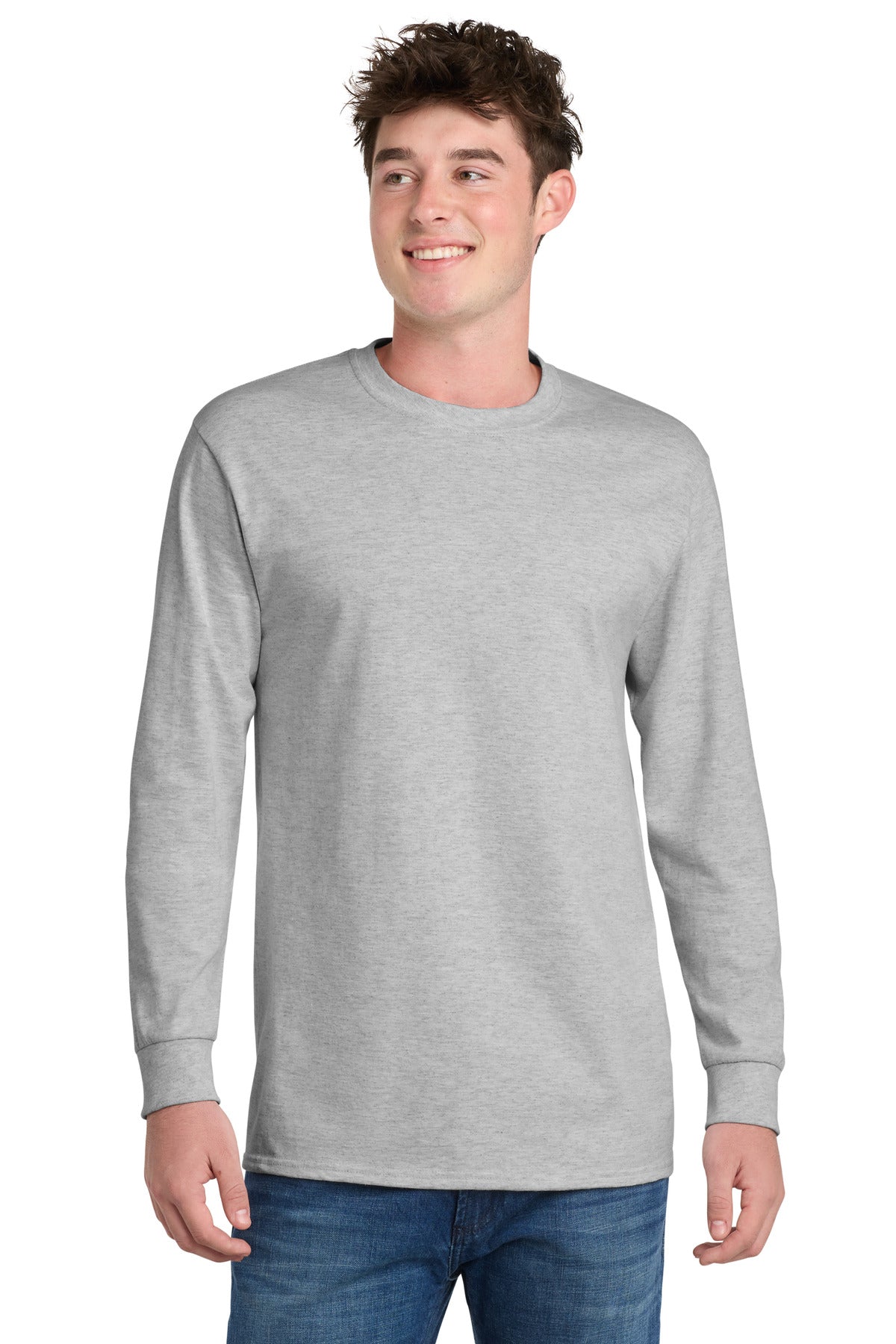 SanMar PC61LS_ash_model_front.jpg