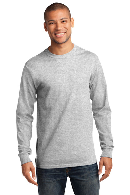 Port & Co Long Sleeve Essential Tee. PC61LS