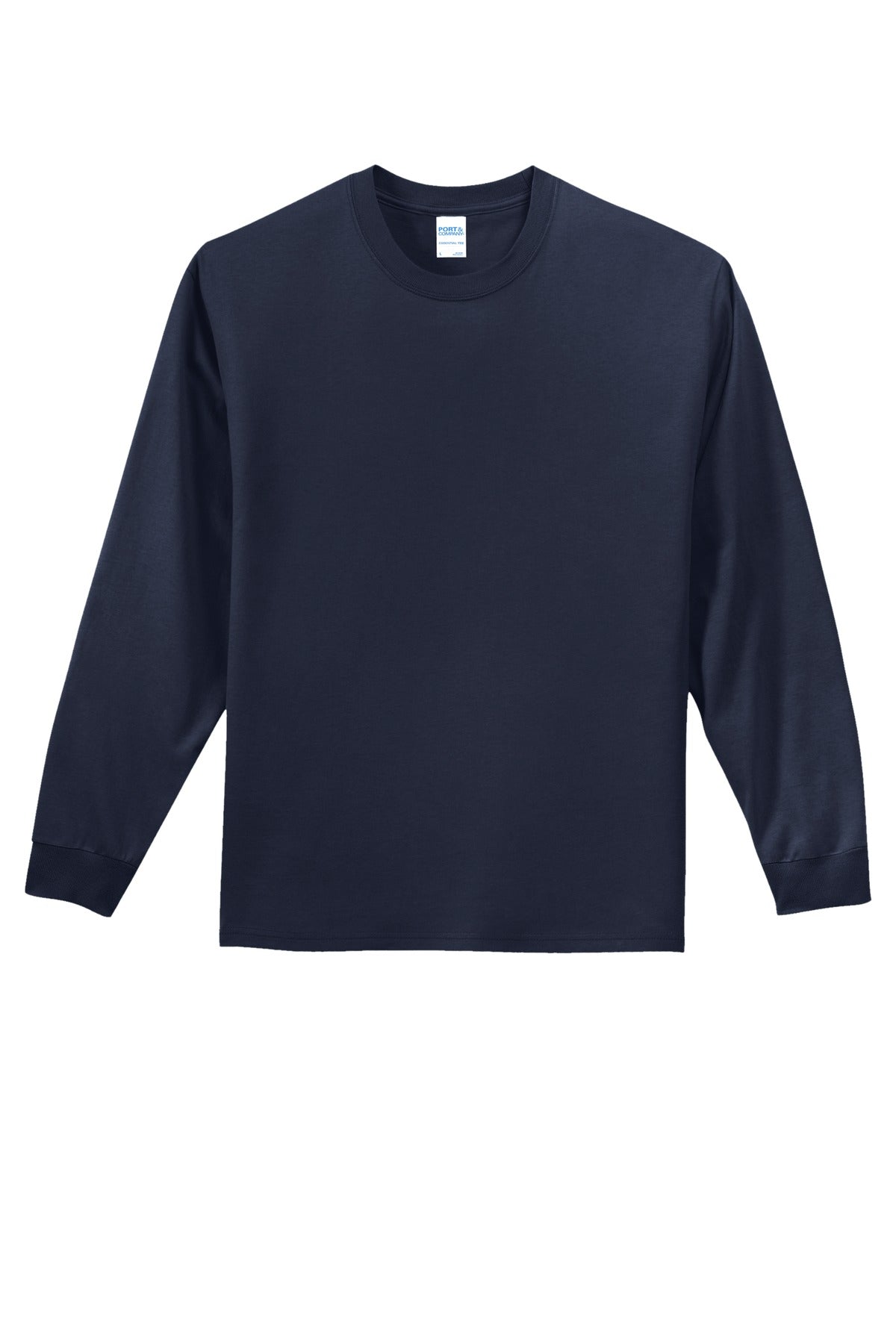 Port & Co Long Sleeve Essential Tee. PC61LS