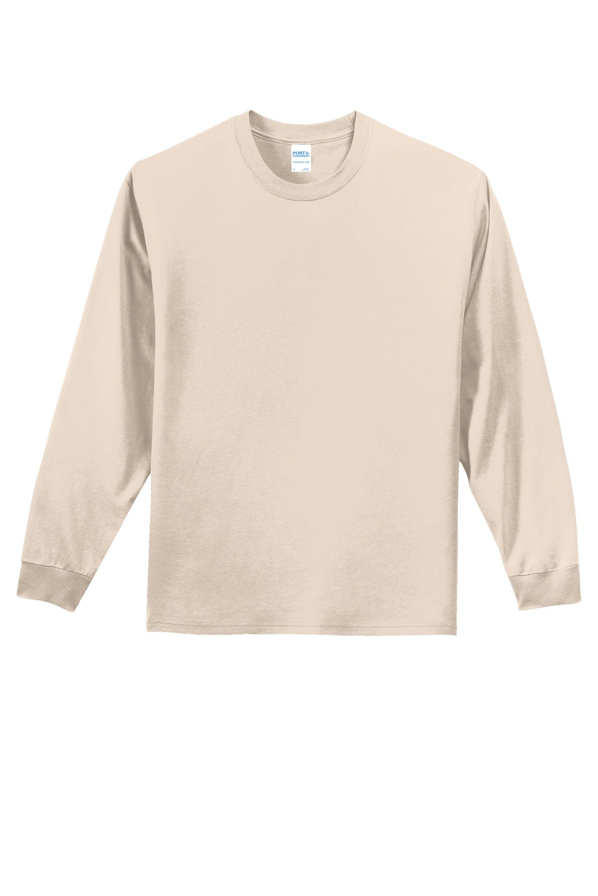 Port & Co Long Sleeve Essential Tee. PC61LS
