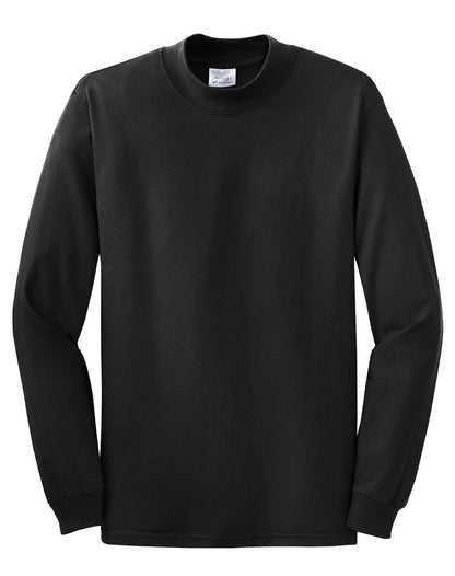 Port & Co Essential Mock Turtleneck. PC61M