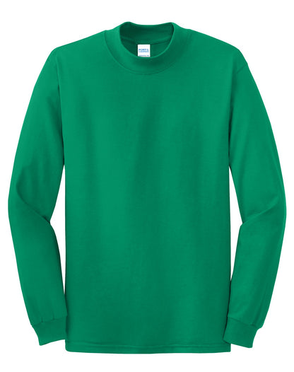 Port & Co Essential Mock Turtleneck. PC61M