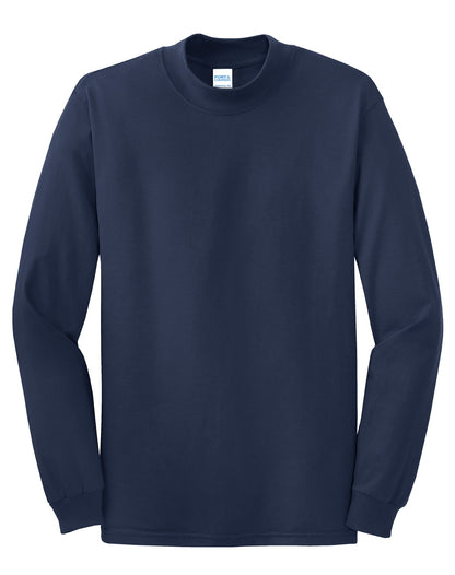 Port & Co Essential Mock Turtleneck. PC61M