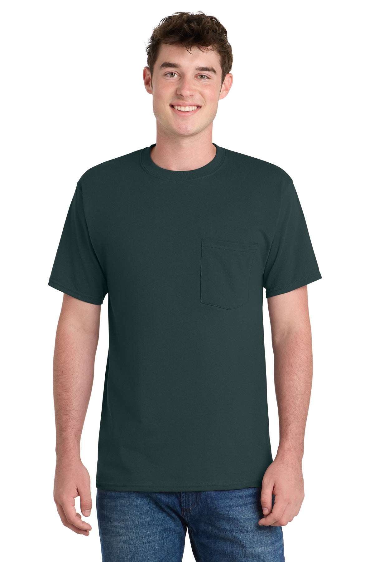 SanMar PC61PT_darkgreen_model_front.jpg