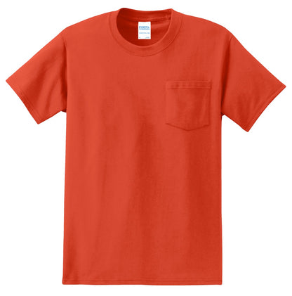 Port & Co Tall Essential Pocket Tee. PC61PT