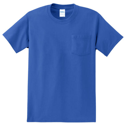 Port & Co Essential Pocket Tee. PC61P