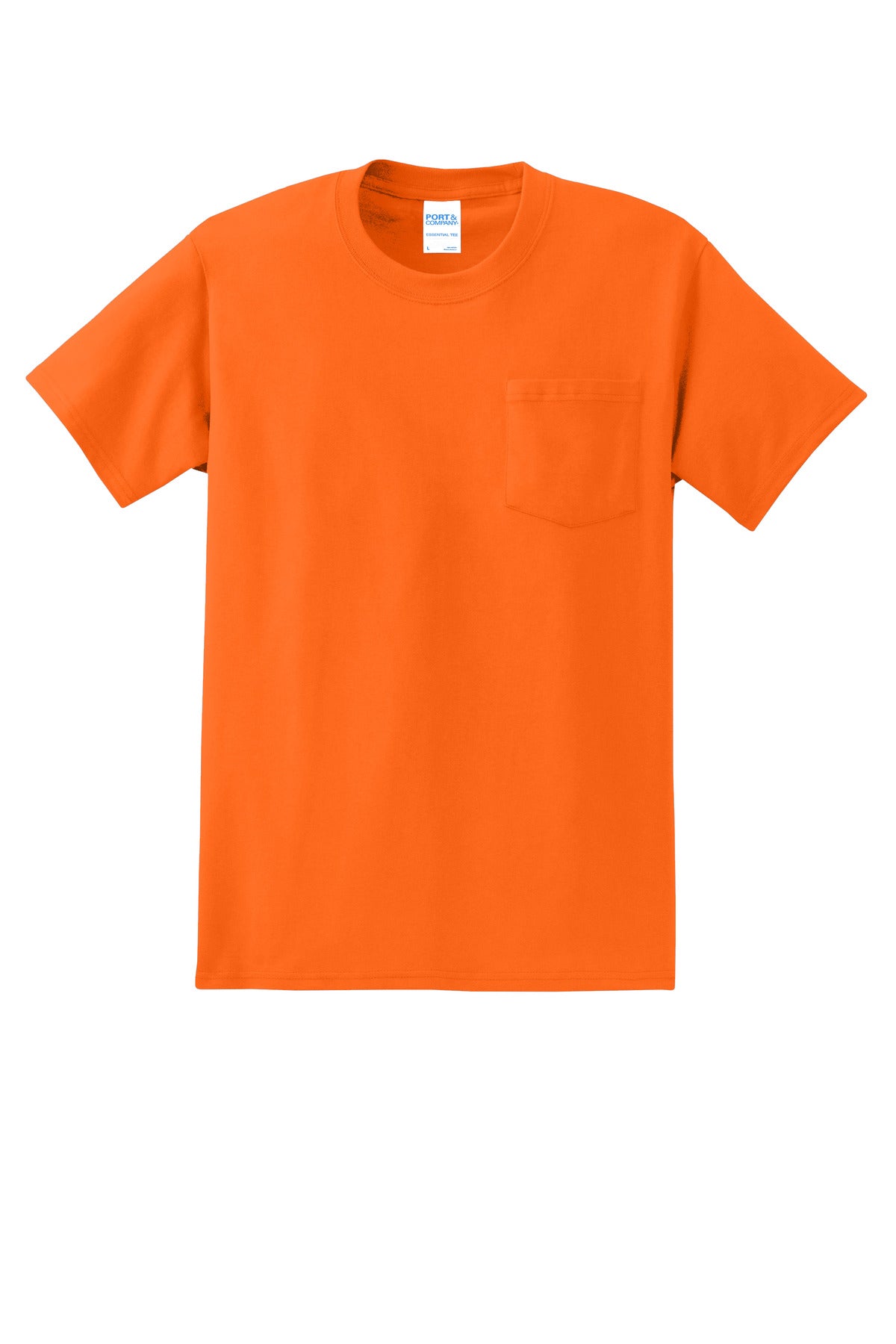 Port & Co Essential Pocket Tee. PC61P