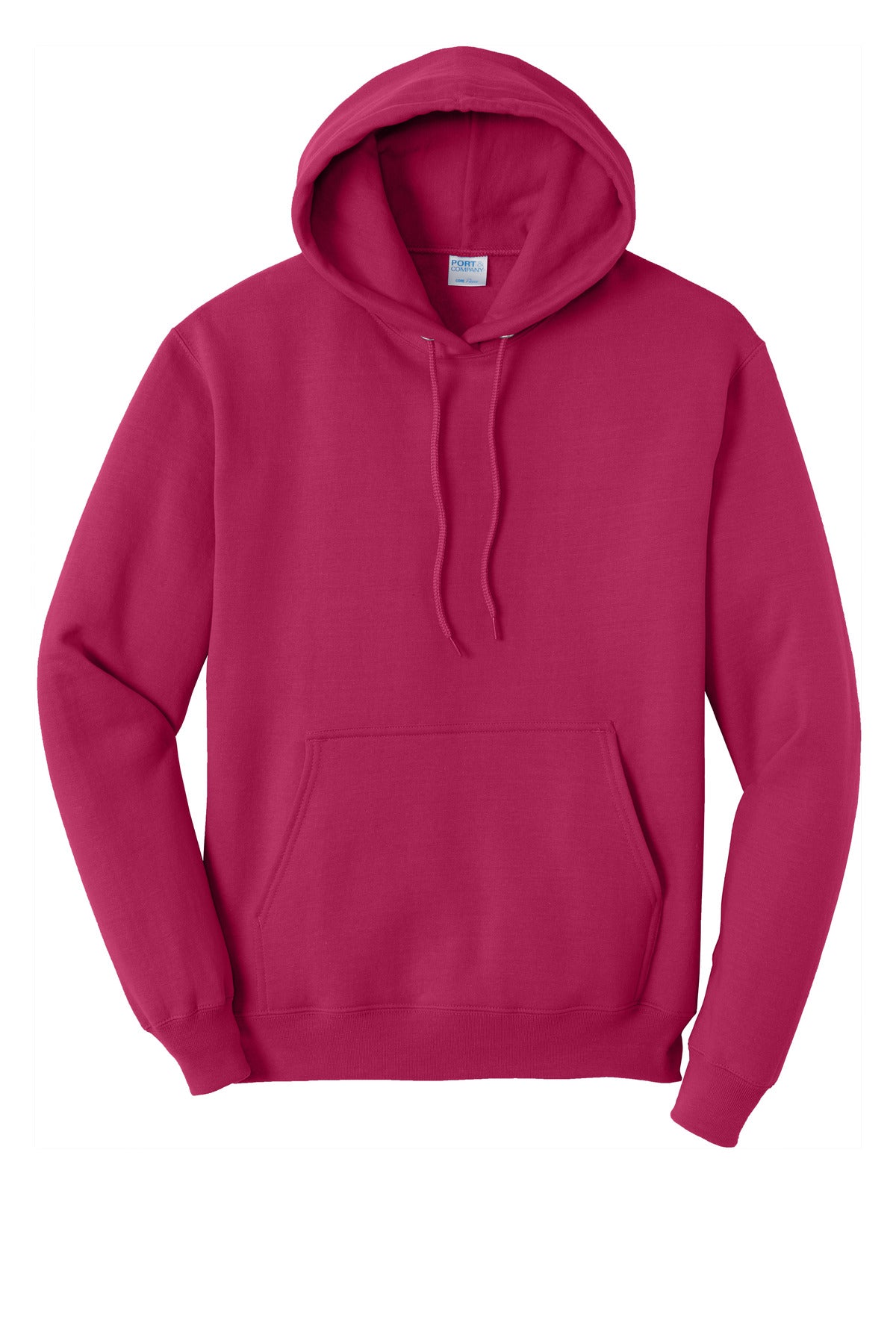 Port & Co Core Fleece Pullover Hooded Sweatshirt. PC78H