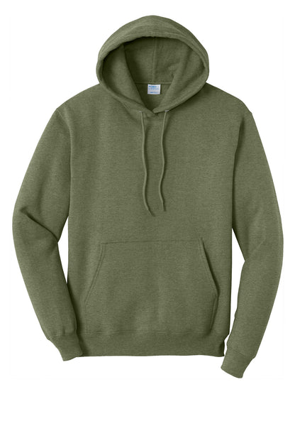 Port & Co Core Fleece Pullover Hooded Sweatshirt. PC78H