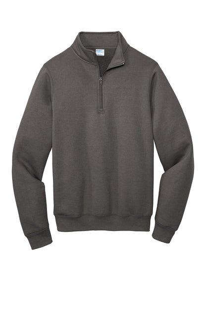 Port & Co Core Fleece 1/4-Zip Pullover Sweatshirt PC78Q