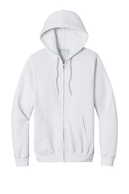 Port & Co Core Fleece Full-Zip Hooded Sweatshirt. PC78ZH