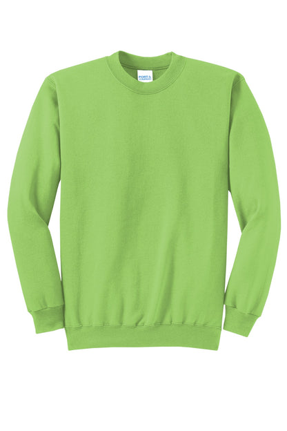 Port & Co Core Fleece Crewneck Sweatshirt. PC78