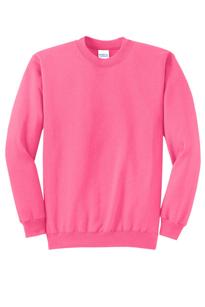 Port & Co Core Fleece Crewneck Sweatshirt. PC78