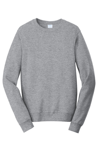 Port & Co Fan Favorite Fleece Crewneck Sweatshirt. PC850