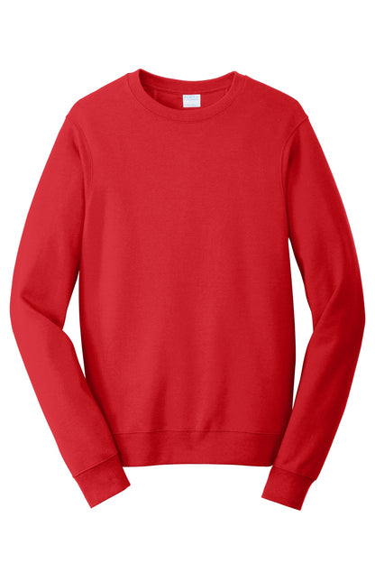Port & Co Fan Favorite Fleece Crewneck Sweatshirt. PC850