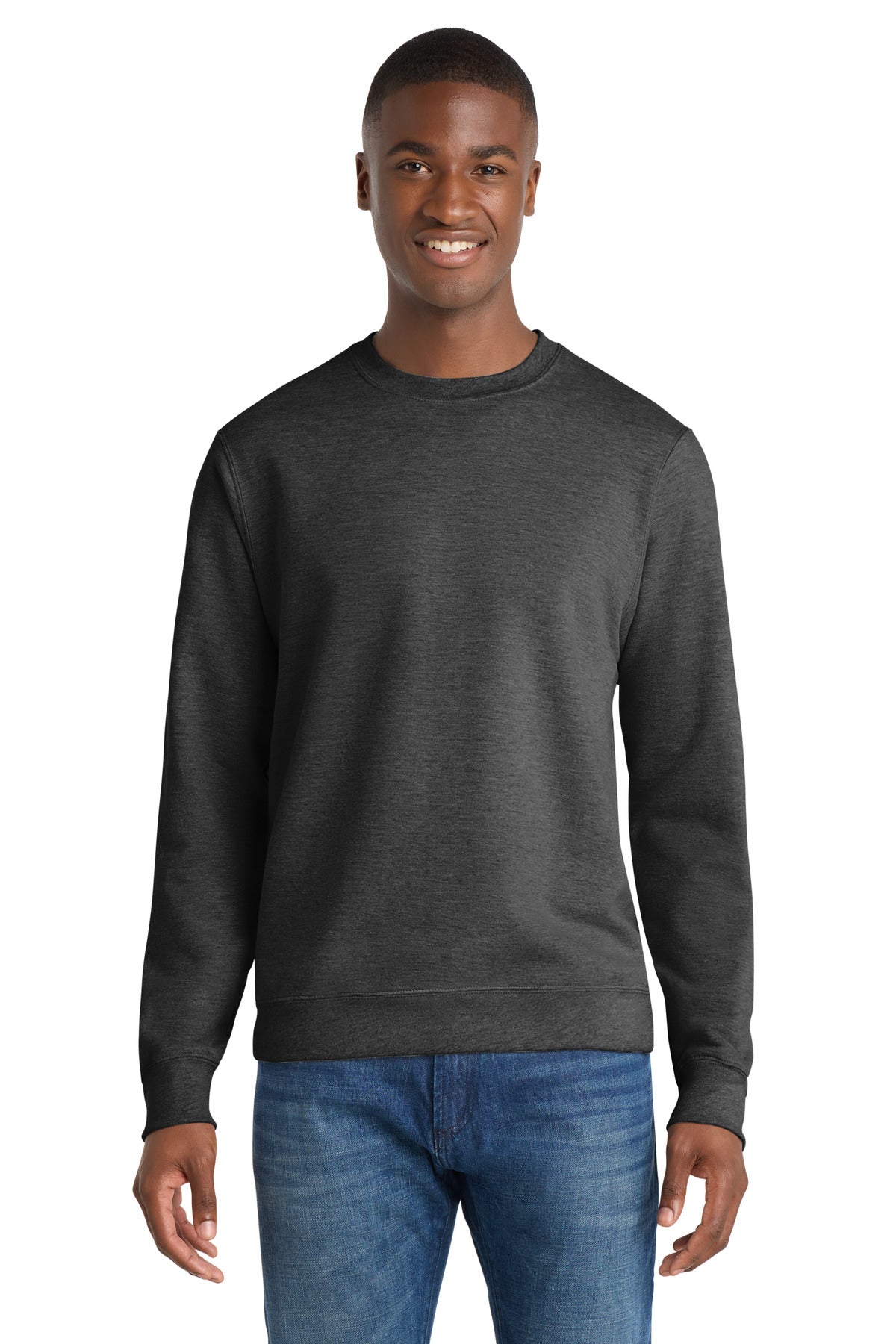 SanMar PC850_darkheathergrey_model_front.jpg